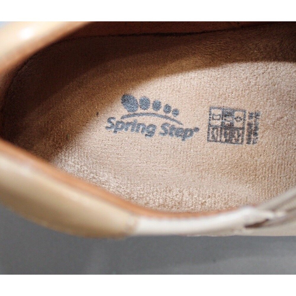 Spring Step Neeta Lagenlook Leather Comfort Shoes Women’s 9.5 EU 40 Boho Loafers - Picture 7 of 9